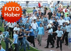 Adana Demirspor maçında olaylar çıktı....