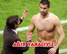 Ağır yaralıyız