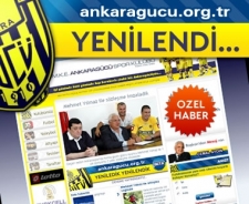 Ankaragücü'nün sitesi yenilendi