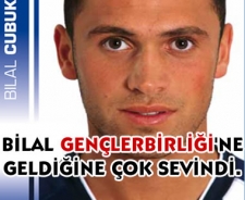 Bilal Gençlerbirliği'ne geldiğine çok sevindi...