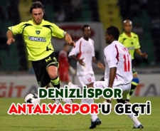 Denizlispor Antalyaspor'u geçti