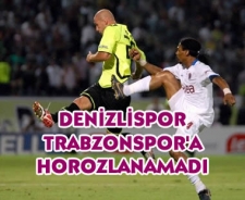 Denizlispor Trabzonspor'a horozlanamadı: 0-1