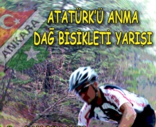 Atatürk'ü Anma Dağ Bisikleti yarışı Batıkent'de....