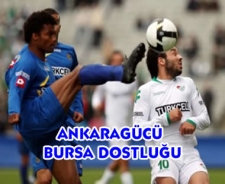 Ankaragücü Bursaspor dostca