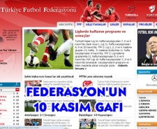 Futbol Federasyonu Atatürk'ü unuttu