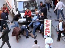 Polis Ankaragücü taraftarına saldırdı