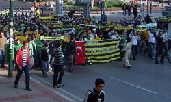 Ankaragücü taraftarı istifayı kutladı