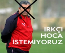 Irkçı hoca istemiyoruz!