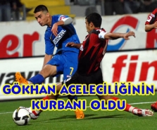 Gökhan aceleciliğinin kurbanı oldu