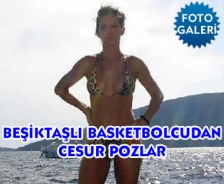 Beşiktaşlı basketbolcunun cesur pozları