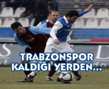 Trabzonspor kaldığı yerden devam ediyor....