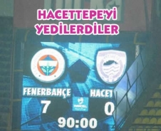 Hacettepe'yi yedilediler