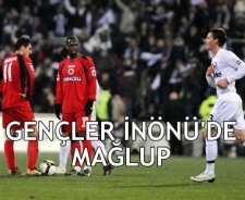 Gençler İnönü'de mağlup