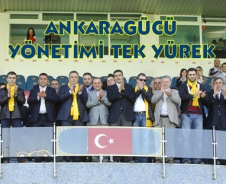 Ankaragücü yönetimi tek yürek