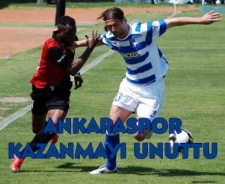 Ankaraspor kazanmayı unuttu