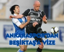 Ankaraspor'dan Beşiktaş'a liderlik vizesi