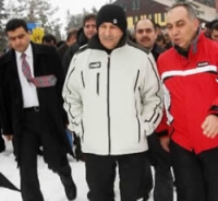 Ankaralılar suni karda kayacak