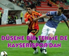 Düşene bir tekme de Kayserispor'dan