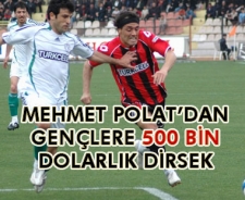 Mehmet Polat'tan Gençler'e 500 bin dolarlık dirsek