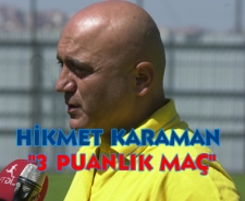 Karaman 3 puanlık maç"