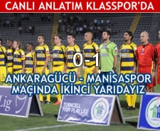Ankaragücü - Manisaspor maçı başladı..