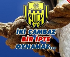 İki cambaz bir ipte oynamaz...