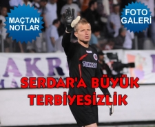 Beşiktaşlılar'dan Serdar'a büyük terbiyesizlik