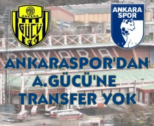 A.Gücü'ne Ankaraspor'dan futbolcu yok