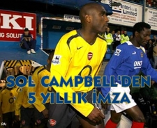 Sol Campbell'den 5 yıllık imza