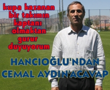 Hikmet Hancıoğlu'ndan Cemal Aydın'a cevap