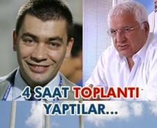 Aydın ve Gökçek 4 saat toplantı yaptı...