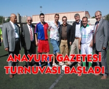 Anayurt Gazetesi 5. Futbol Turnuvası başladı