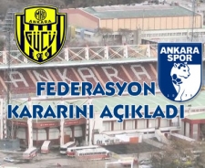Federasyondan Ankaragücü Ankaraspor kararı