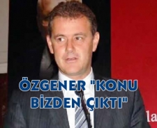 Özgener Ankaraspor için konuştu