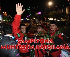 Şampiyona Ankara'da muhteşem karşılama
