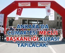 Ankara'da Cumartesi günü Meclis Başkanlığı Kupası yapılacak..