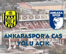 Ankaraspor'a CAS yolu açık