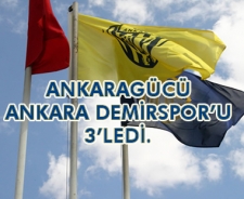 Ankaragücü Ankara Demirspor'u 3'ledi...