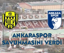 Ankaraspor savunmasını verdi A.Gücü görüşme odasında