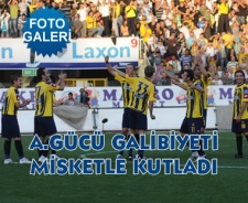 Ankaragücü misketle kutladı