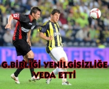 G.Birliği yenilgisizliğe veda etti: 3-0