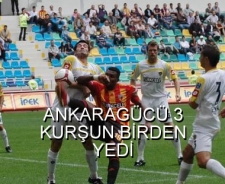 Ankaragücü Kayseriden 3 kurşun yedi...