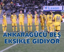 Ankaragücü 5 eksikle gidiyor