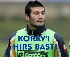 Koray'ı hırs bastı