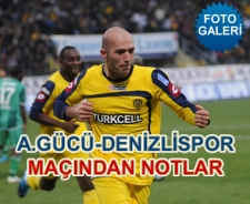 Ankaragücü-Denizlispor maçından notlar