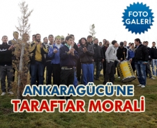 Ankaragücü'ne taraftar morali