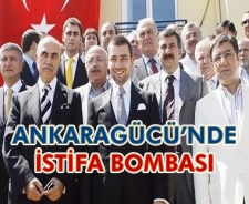 Ankaragücü'nde istifa bombası