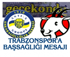 Başkentli taraftarlardan Trabzonspor'a başsağlığı