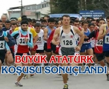 Büyük Atatürk Koşusu sonuçlandı