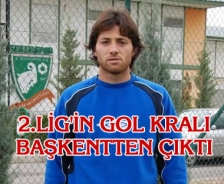 2. Lig'in gol kralı Ankara'dan çıktı